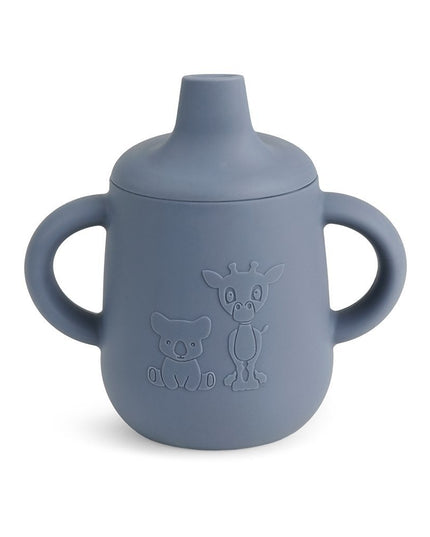 Aiko siliconen drinkbeker met drinkdeksel 140ml