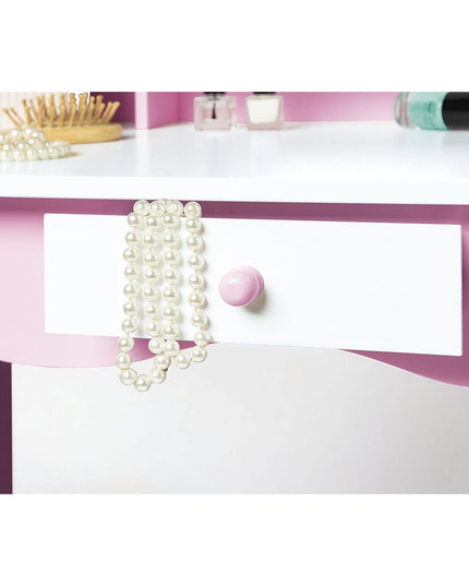 Kinderkaptafel 'Jasmin', incl. stoel