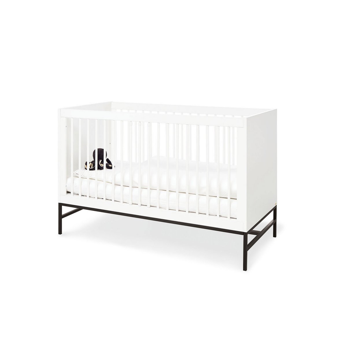 Startset 'Steel' extra breed groot3 delen: ledikant, extra brede commode, grote kledingkast
