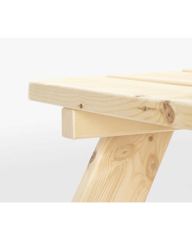 Kinderpicknickbank 'Nicki für 4 Maxi' naturel