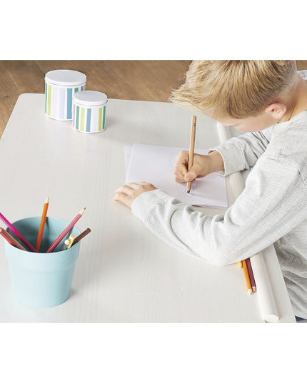 Kinderbureau 'Lena', wit geglazuurd