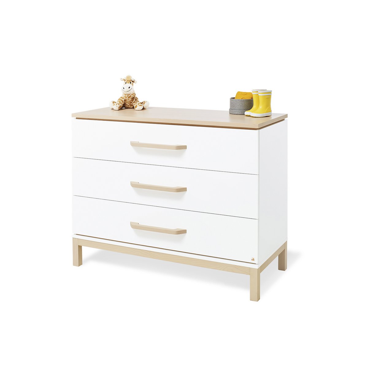 Startset 'Light' breed groot3 delen: ledikant, brede commode, grote kledingkast