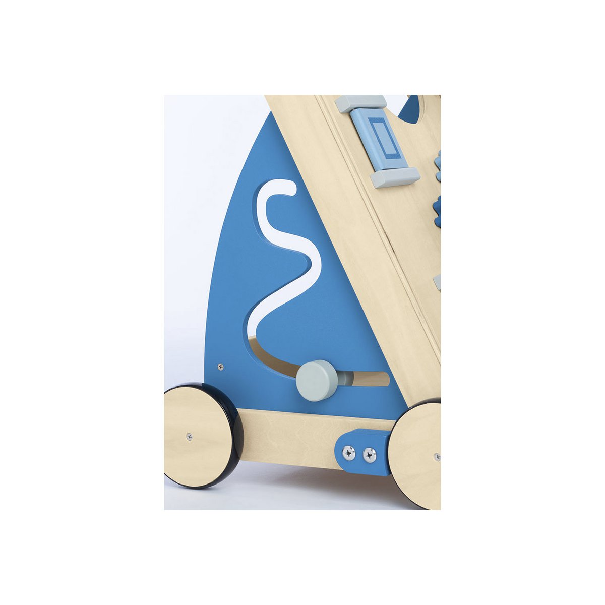 Activiteitenwandelaar 'Titus', blauw babywalker