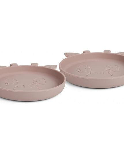 Akila siliconen bord 2-pack  Giraf