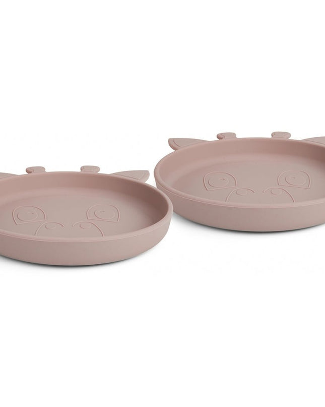 Akila siliconen bord 2-pack  Giraf