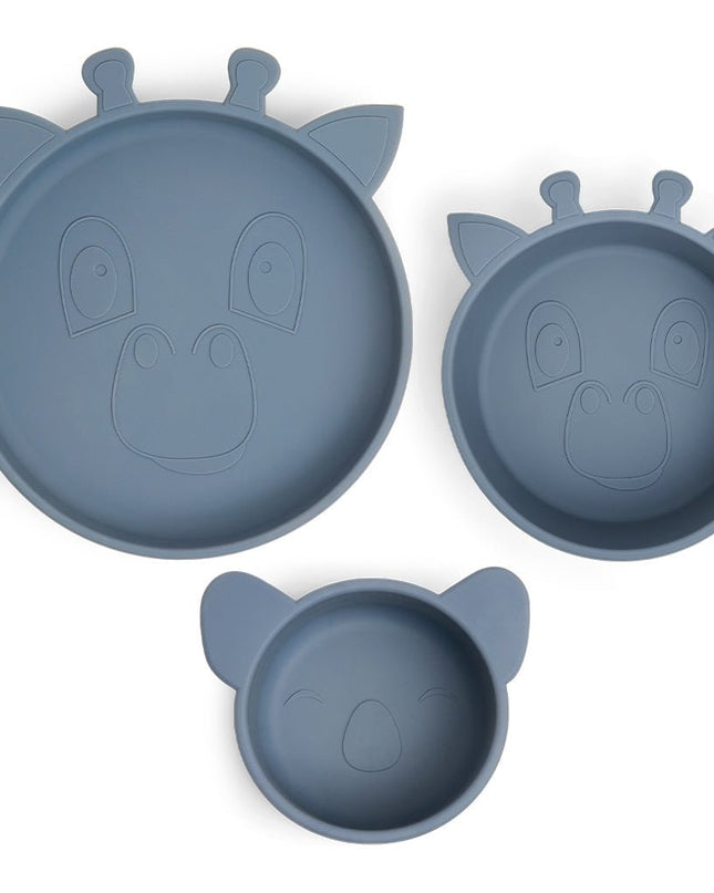 Benni siliconen dinerset 3-pack