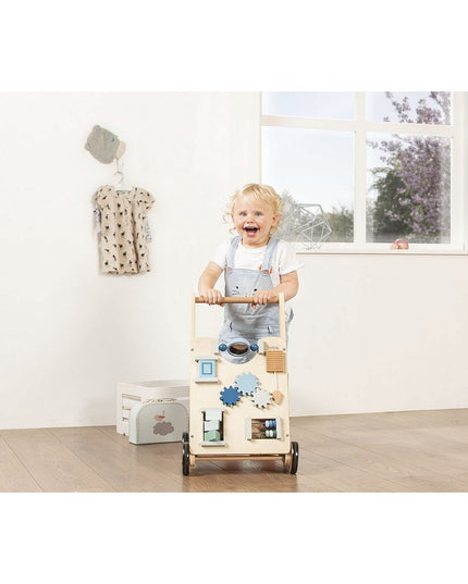 Activiteitenwandelaar 'Titus', blauw babywalker