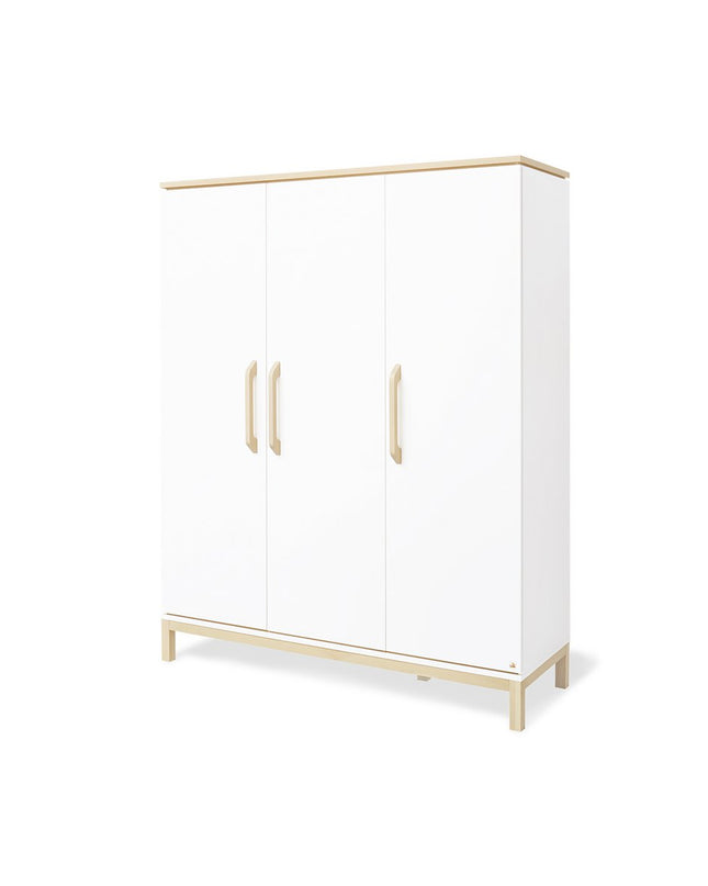 Startset 'Light' breed groot3 delen: ledikant, brede commode, grote kledingkast