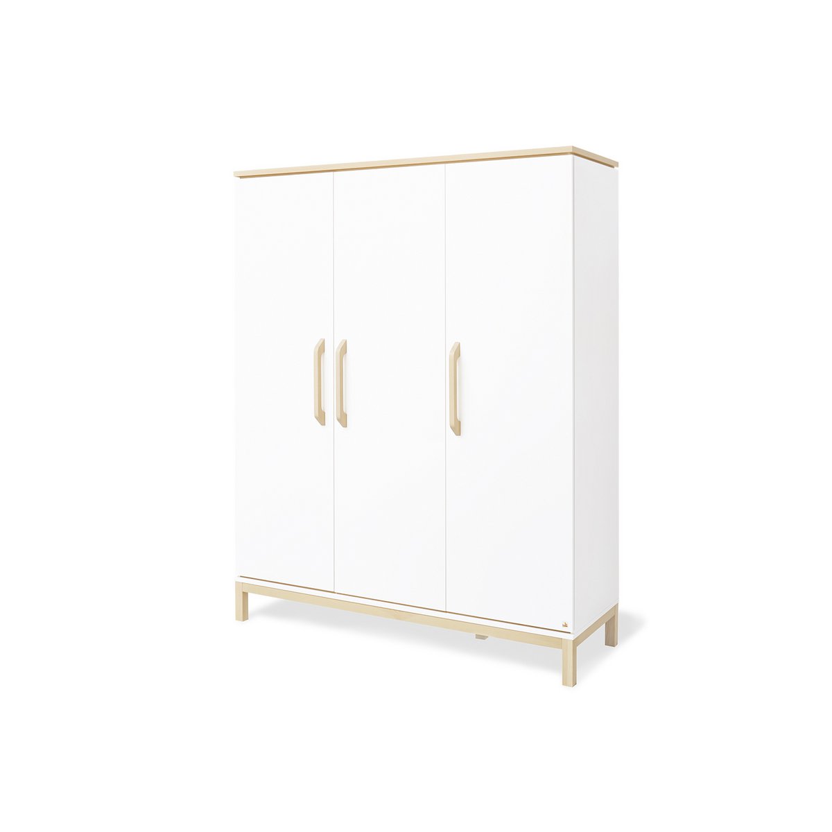 Startset 'Light' breed groot3 delen: ledikant, brede commode, grote kledingkast