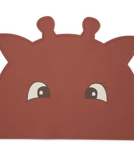 Albert silicone placemat Giraffe