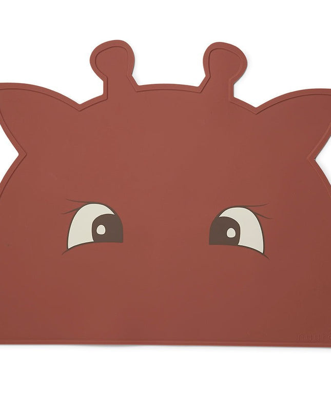 Albert silicone placemat Giraffe