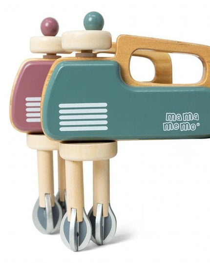 Handmixer smaragdgroen met kom