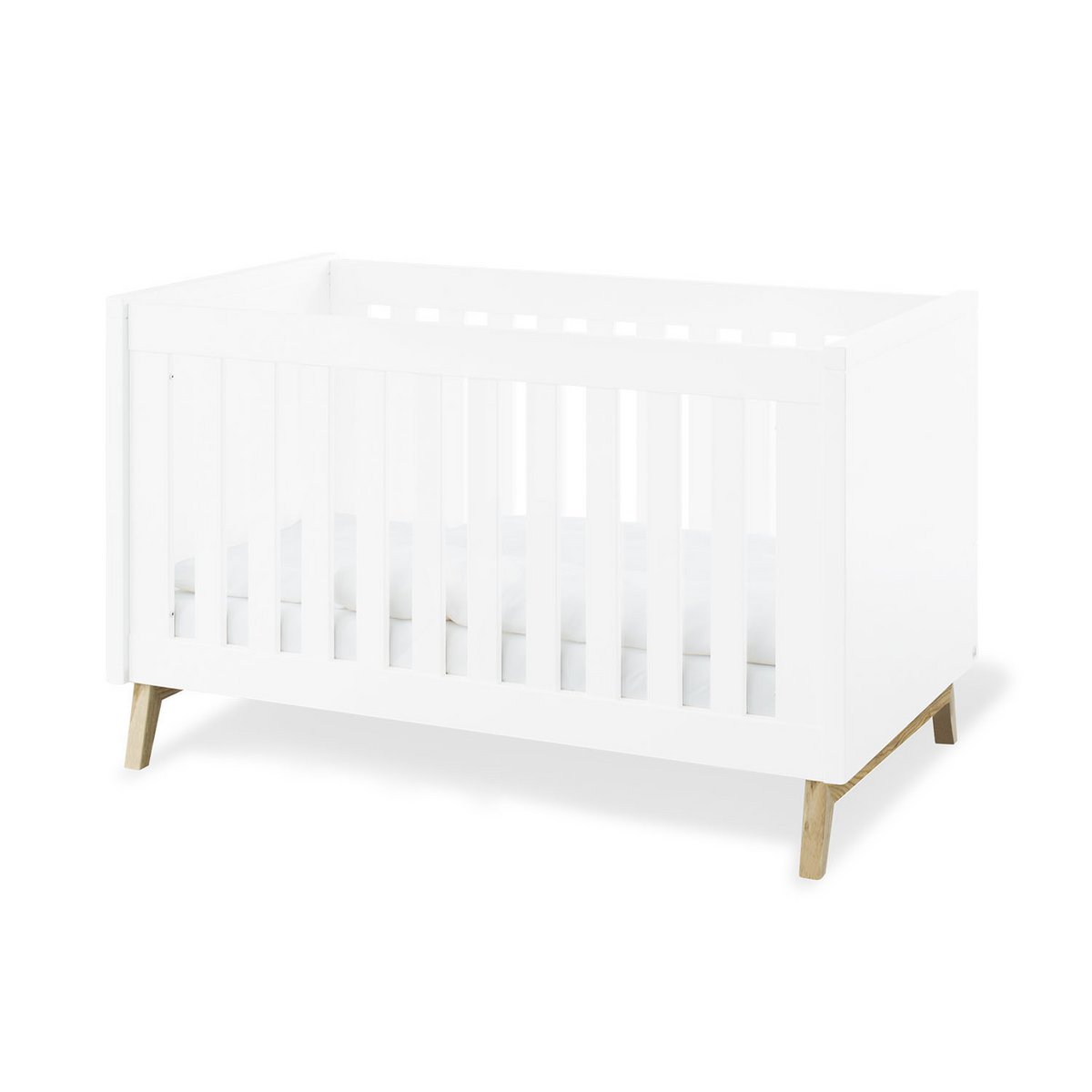 Startset 'Riva' extra breed, incl. wandplank4 delen: ledikant, extra brede commode, 2-deurs kledingkast, wandplank