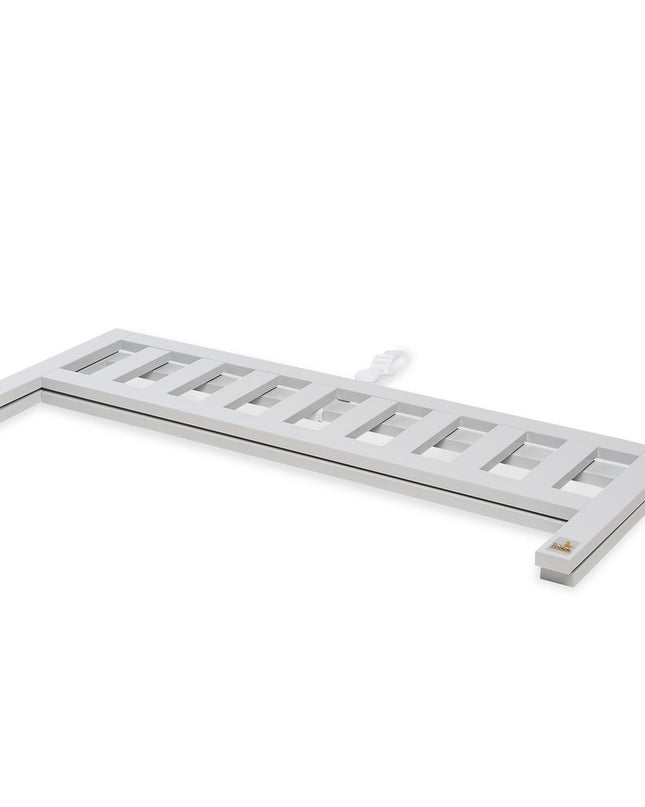 Bedbeschermer 'Classic', grijs classy mat
