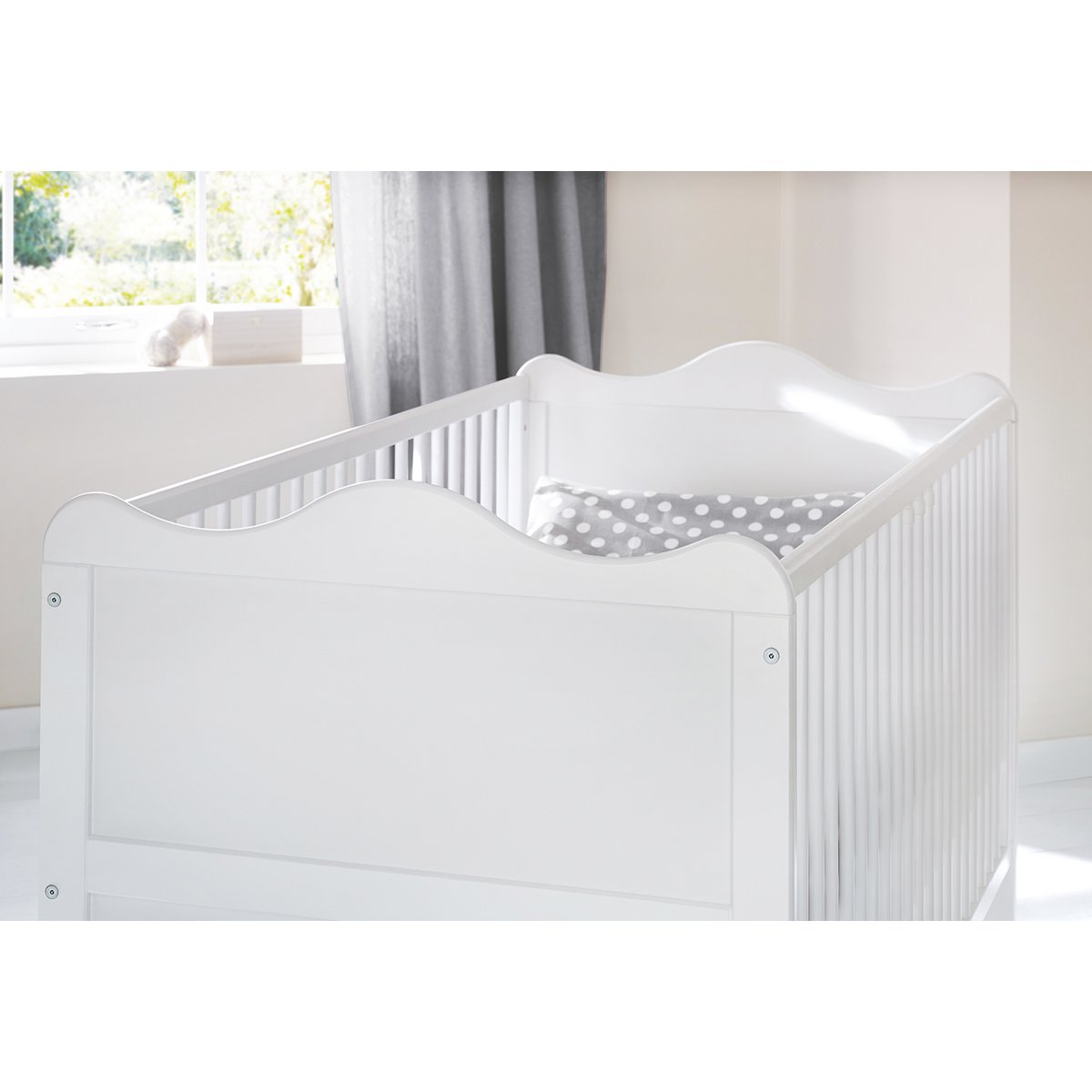 Startset 'Florentina' extra breed groot3 delen: ledikant, extra brede commode, grote kledingkast