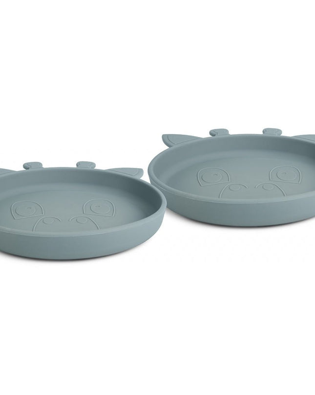 Akila siliconen bord 2-pack  Giraf