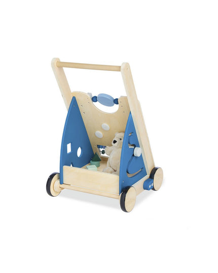 Activiteitenwandelaar 'Titus', blauw babywalker