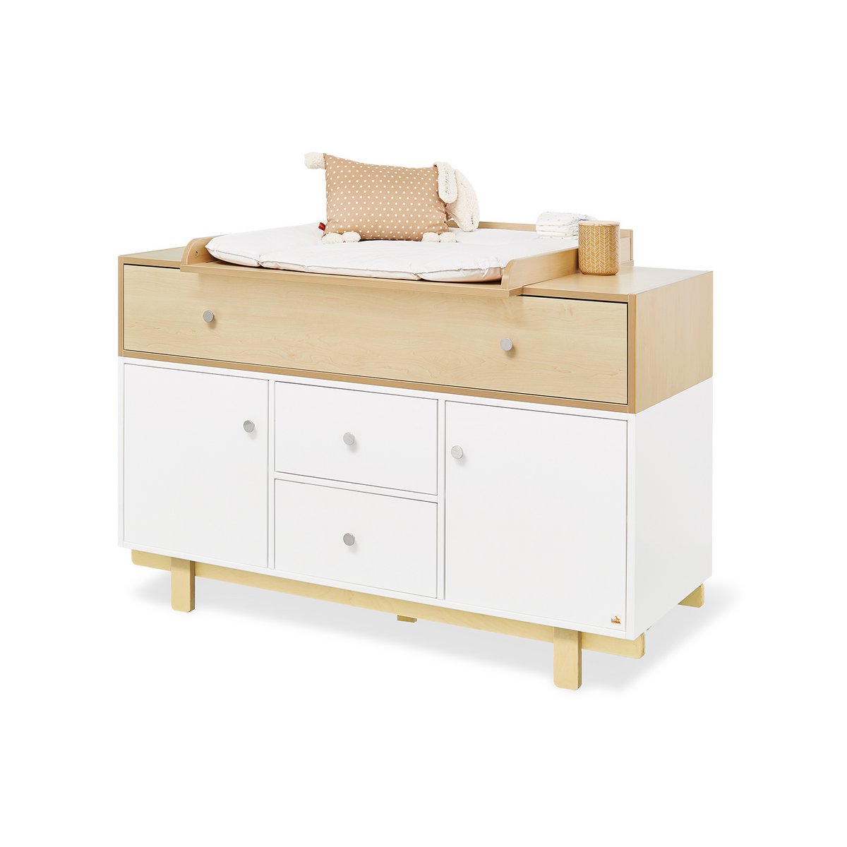 Startset 'Boks' extra breed groot3 delen: ledikant, extra brede commode, grote kledingkast