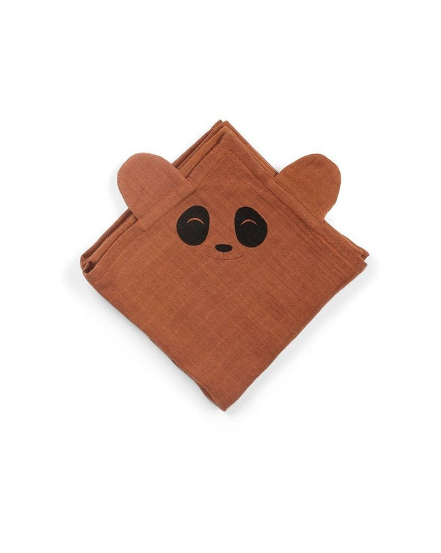 Bjørk knuffeldoekje 2-pack Panda