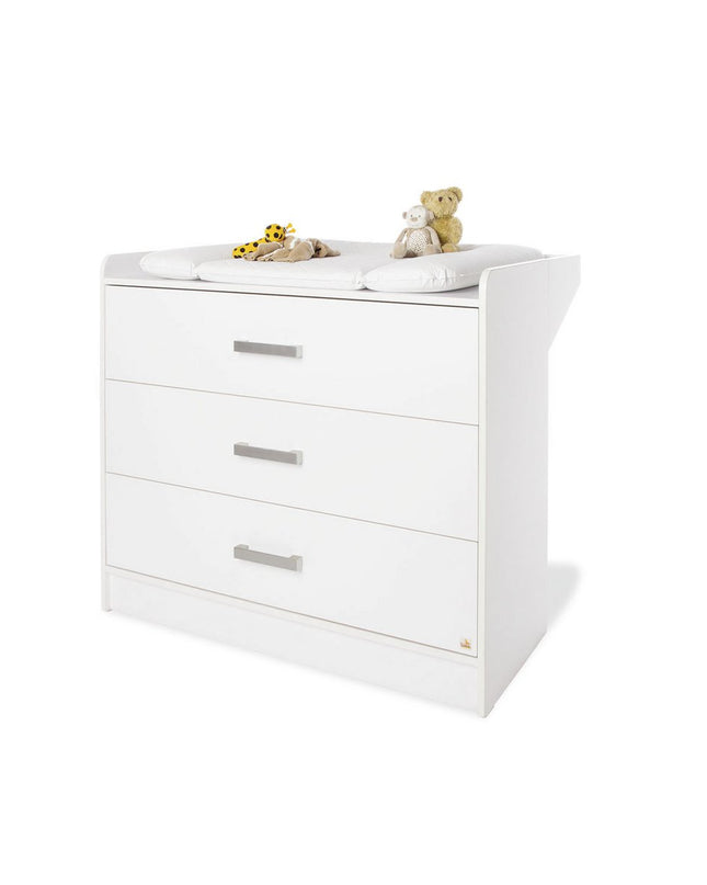 Startset 'Viktoria' breed3 delen: ledikant, brede commode, 2-deurs kledingkast