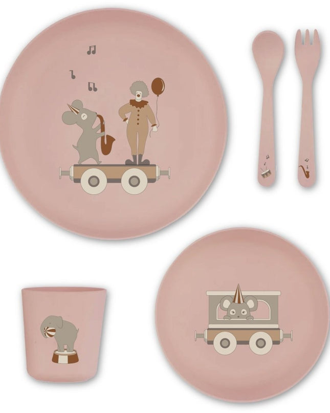 Marius bioplastic (PLA) dinerset 5-pack