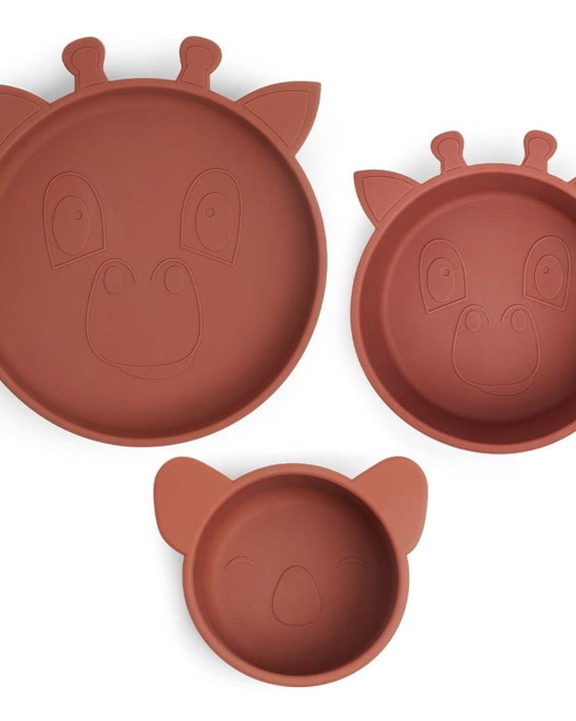 Benni siliconen dinerset 3-pack