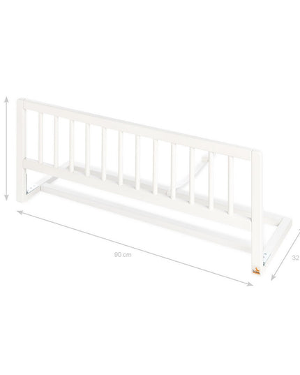 Bedbeschermer 'Classic', wit gelakt