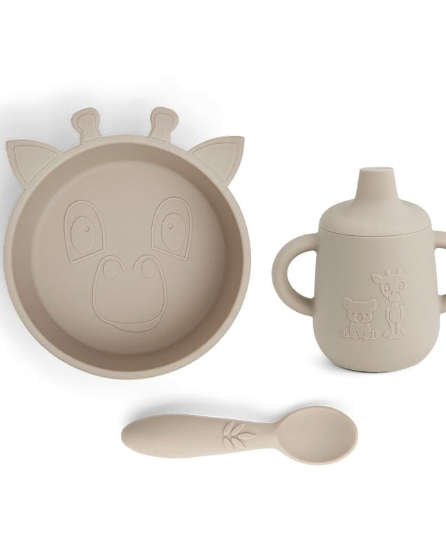 Elias siliconen dinerset 3-pack