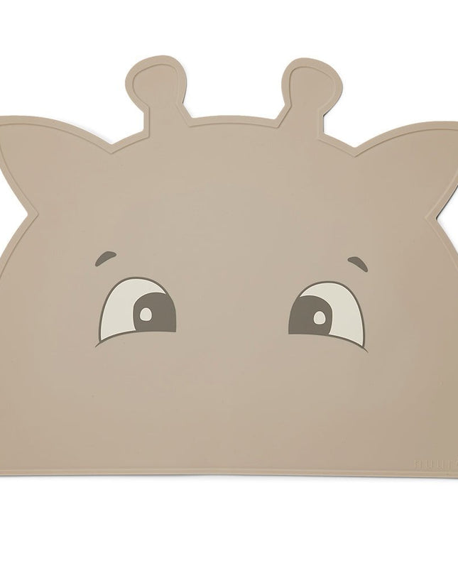 Albert silicone placemat Giraffe