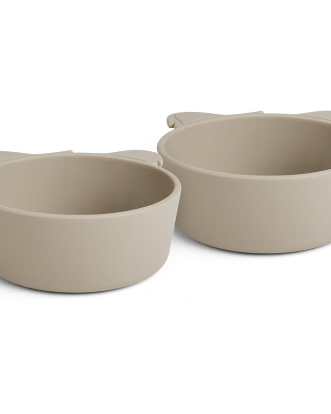 Alex siliconen diep bord 2-pack Koala
