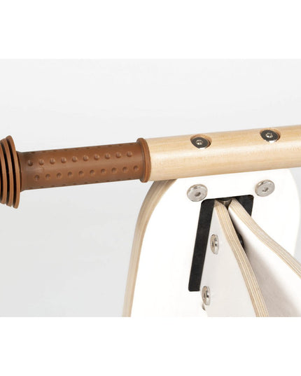 Mini driewieler 'Charlie', wit/naturel