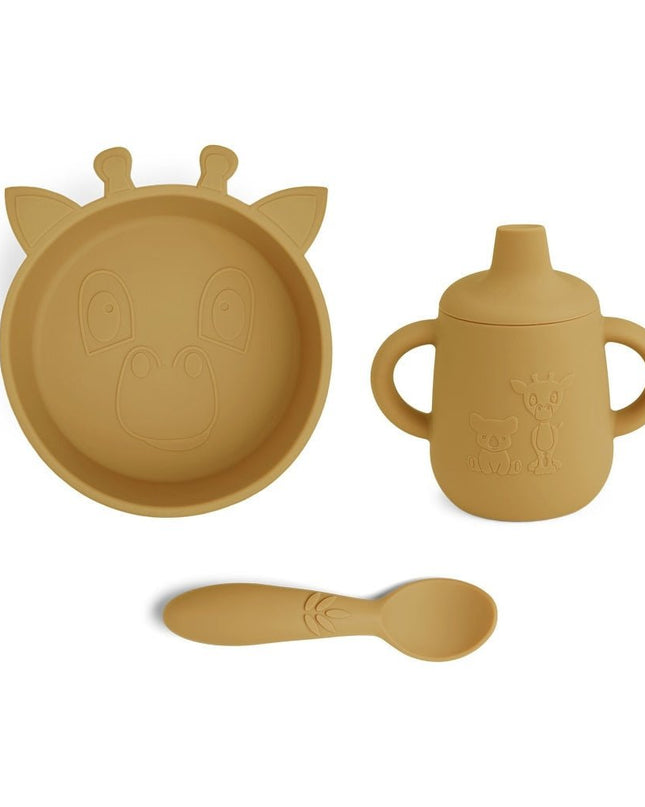 Elias siliconen dinerset 3-pack