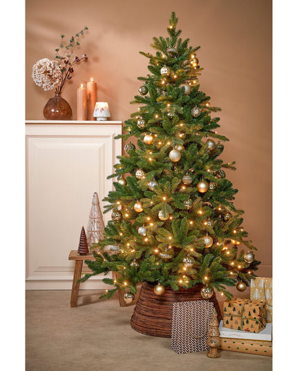 Kerstballen Set - 60 Stuks - Ø7 cm - Onbreekbaar - Champagne kerst 2025