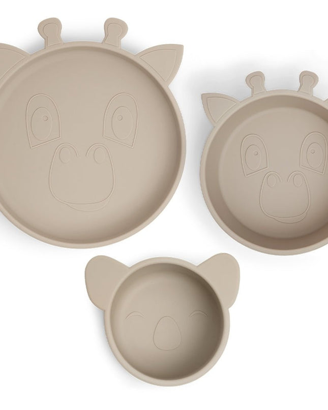 Benni siliconen dinerset 3-pack