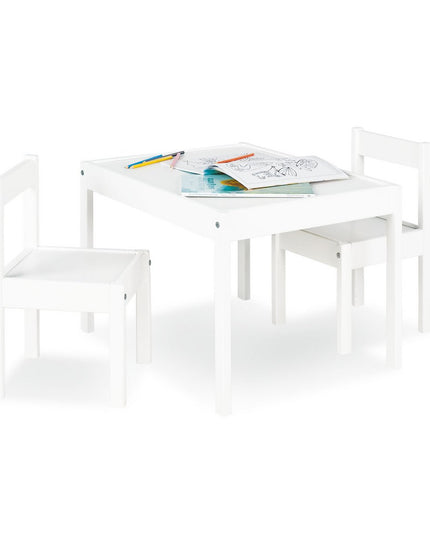 Kindertafel en stoel set 'Sina', 3 delig