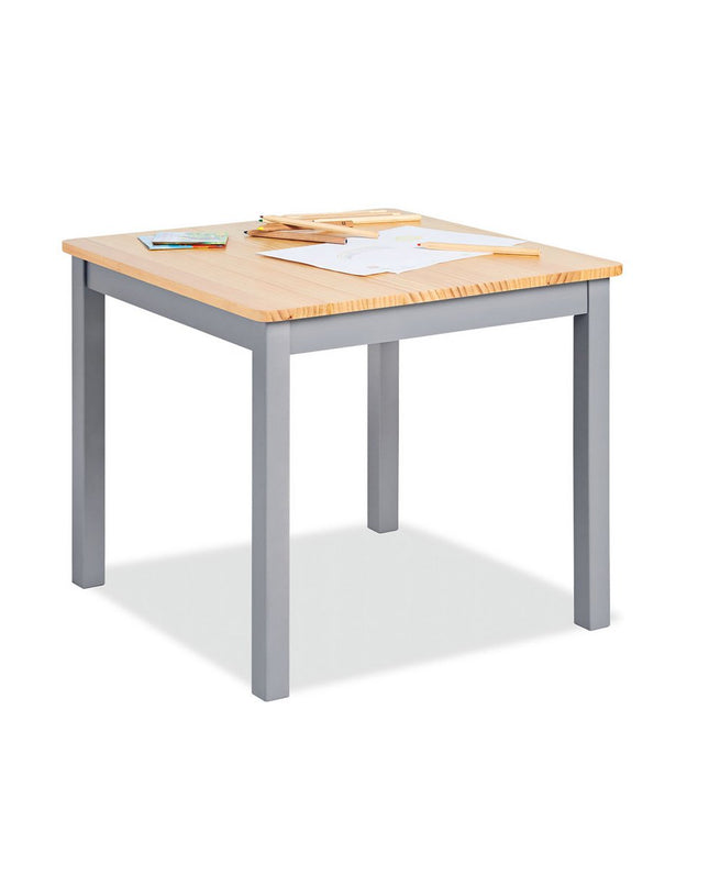 Kindertafel 'Fenna', grijs/naturel