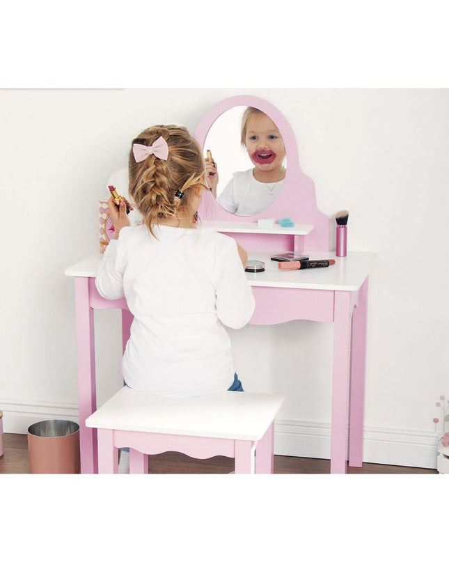Kinderkaptafel 'Jasmin', incl. stoel