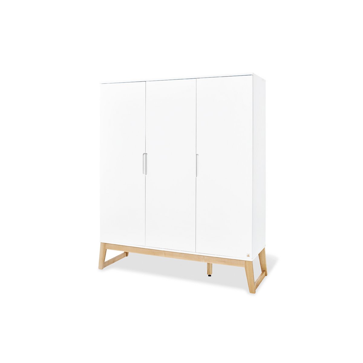 Startset 'Bridge' breed groot, incl. wandplank4 delen: ledikant, brede commode, grote kledingkast, wandplank