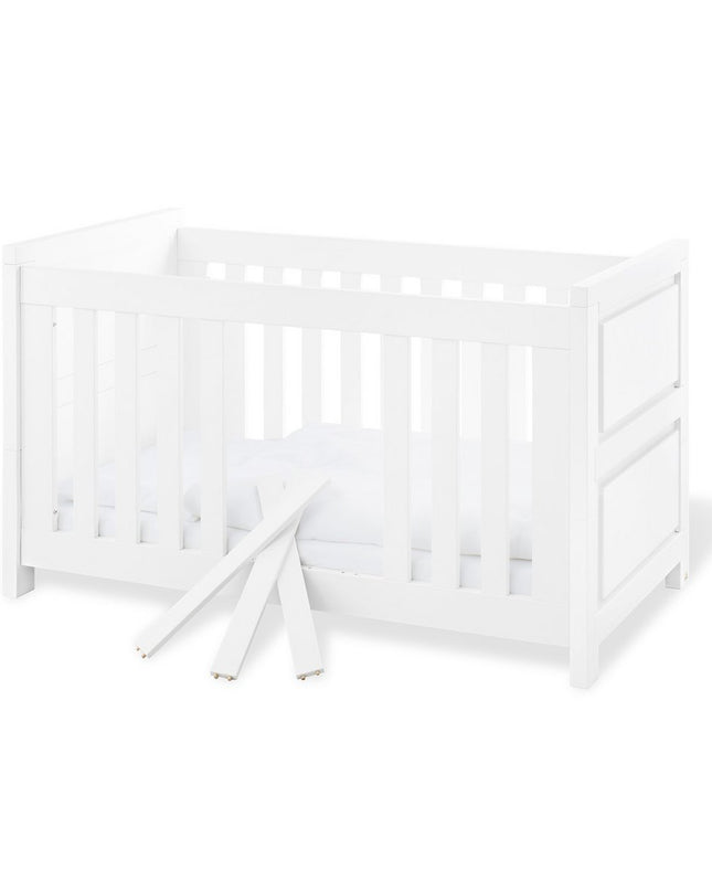 Startset 'Milk' extra breed groot3 delen: ledikant, extra brede commode, grote kledingkast