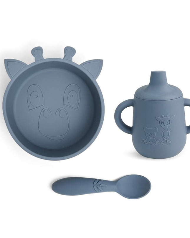 Elias siliconen dinerset 3-pack