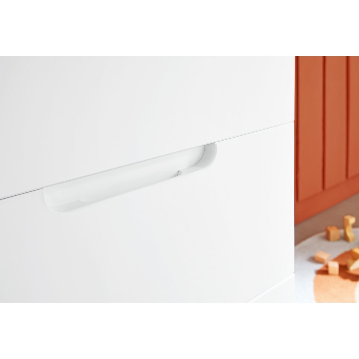 Startset 'Bridge' extra breed groot3 delen: ledikant, extra brede commode, grote kledingkast