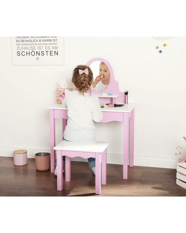 Kinderkaptafel 'Jasmin', incl. stoel