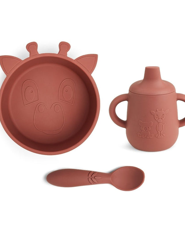 Elias siliconen dinerset 3-pack