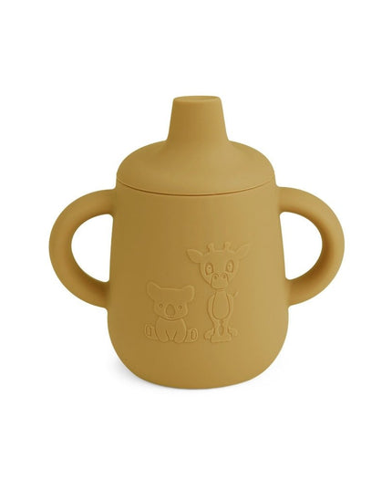 Aiko siliconen drinkbeker met drinkdeksel 140ml