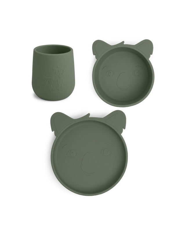 Judi siliconen dinerset 3-pack Koala