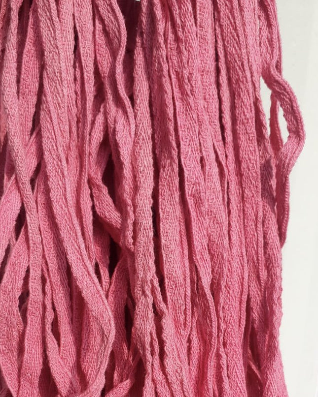 Luna-Leena konijn/konijn roze knuffel  - katoen - handgehaakt in Nepal