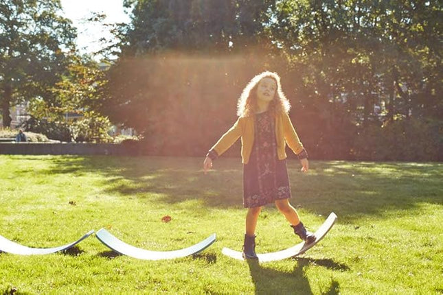 Kinderfeets houten balansbord / balance board kinderen - Rose