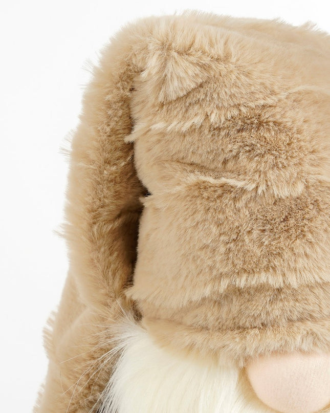 Kerstdecoratie Gnoom - L19 x B16 x H54 - Bruin kerst 2025