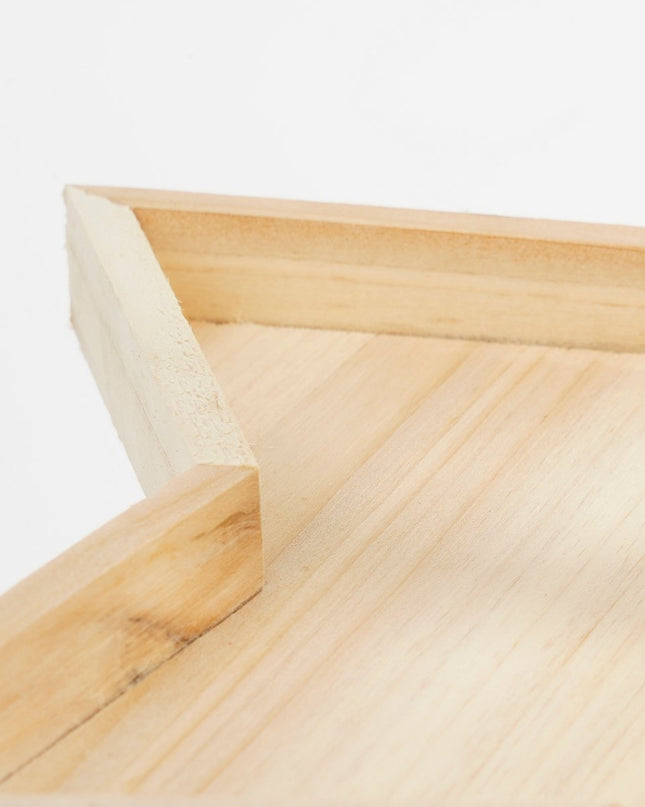 Etagère - L30 x B29 x H52 cm - Dennenhout - FSC 100% - Bruin kerst 2025