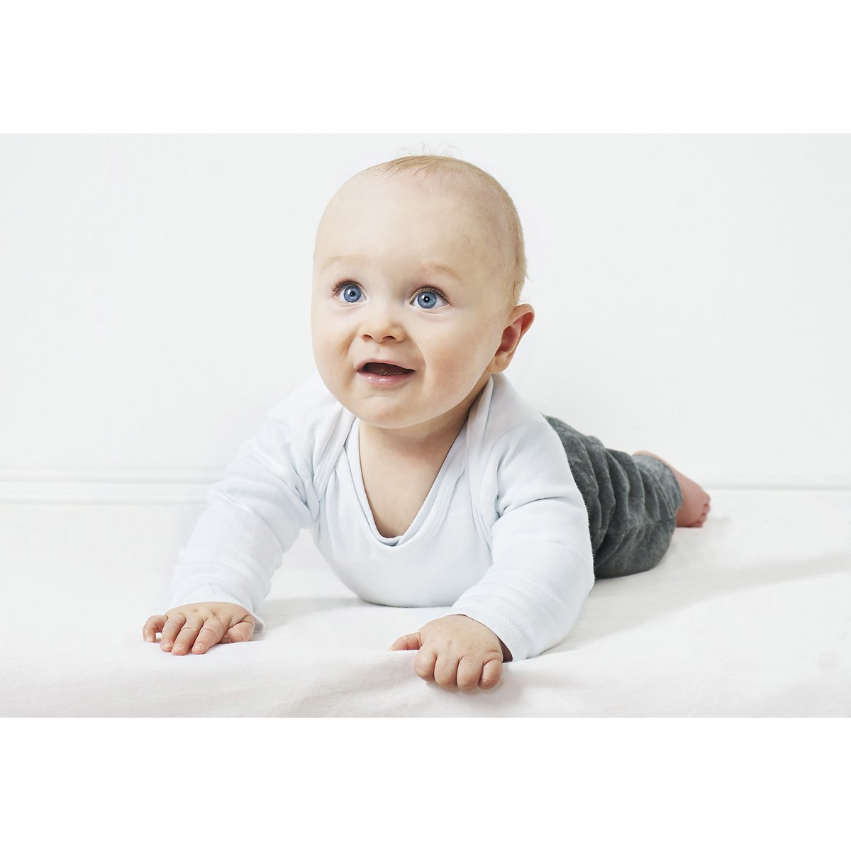Hoeslaken voor ledikantbed in twinpack, jersey, grijs